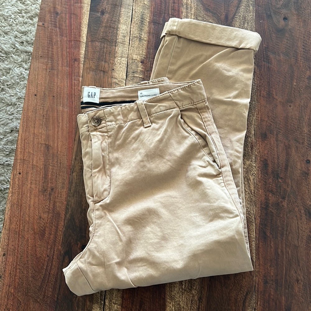 Gap girlfriend chinos!